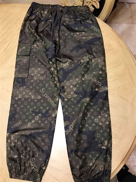 supreme louis vuitton track pants replica|false supreme x louis vuitton.